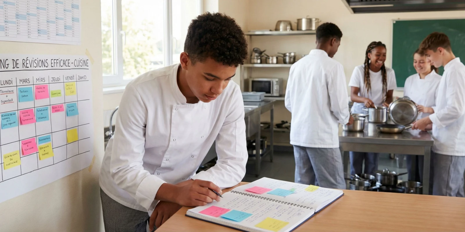 Planning de Révisions Efficace en Bac Pro Cuisine : Réussir tes Contrôles Planning de Révisions Efficace en Bac Pro Cuisine : Réussir tes Contrôles