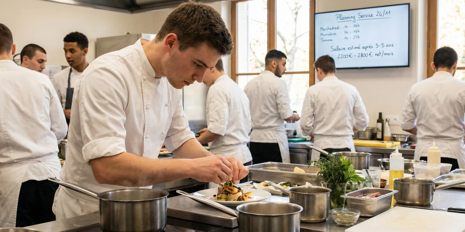 Salaire Bac Pro Cuisine : Rémunération et Évolution de Carrière avec l'Expérience